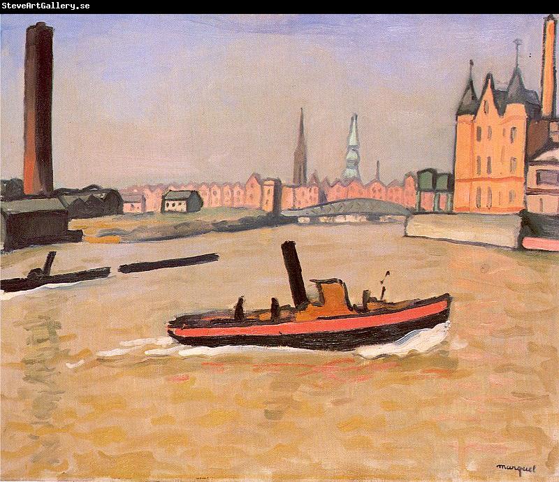 Marquet, Albert The Port of Hamburg